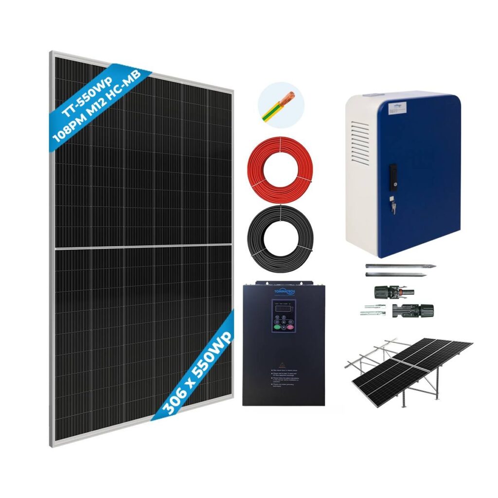 TommaTech 150HP-110KW 3 PHASE/400V Irrigation Package For Pump