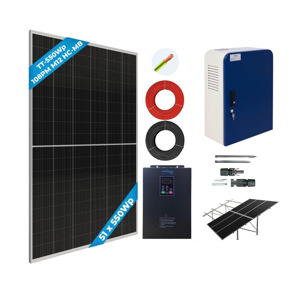 TommaTech 25HP-18.5KW 3 PHASE/400V Irrigation Package For Pump