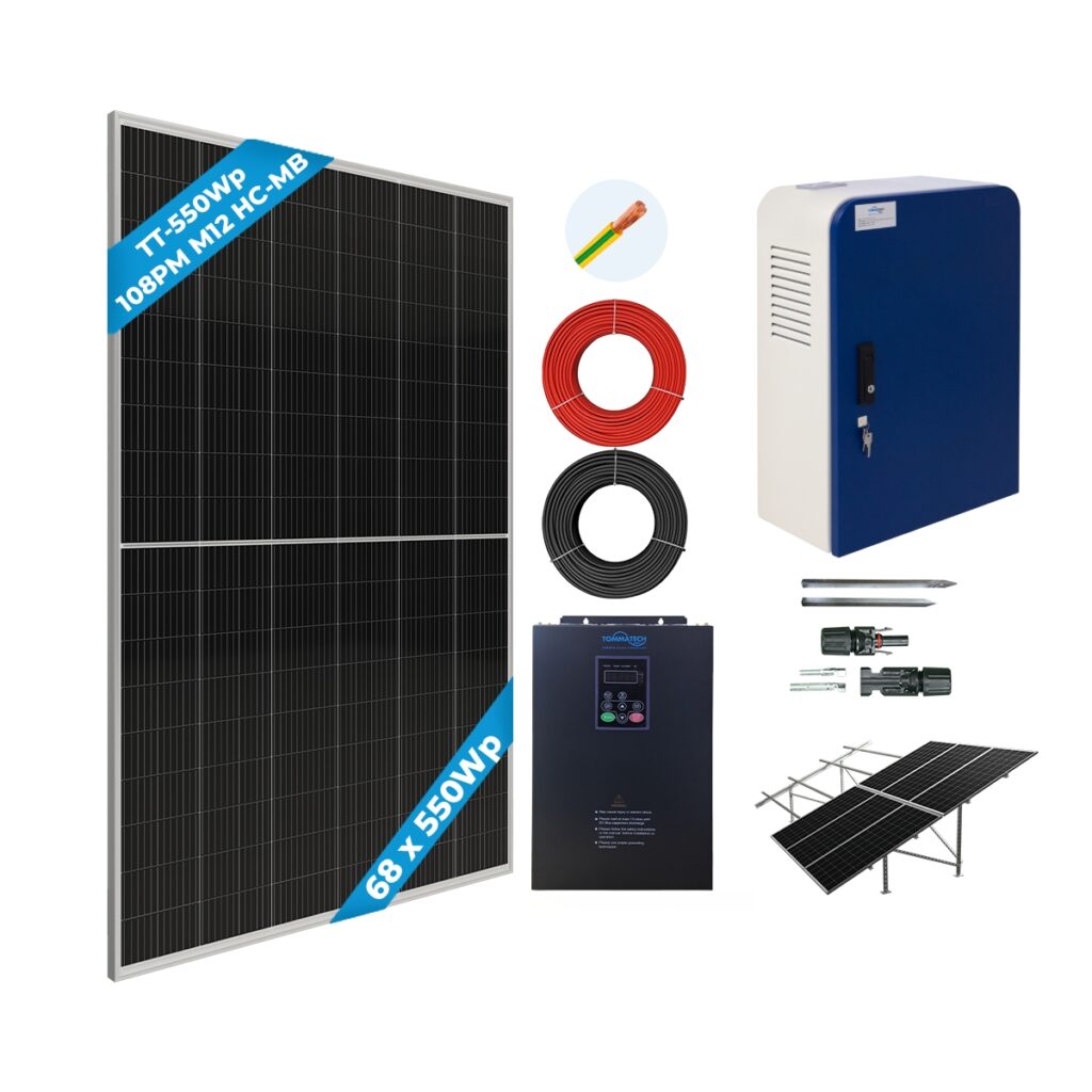 TommaTech 30HP-22KW 3 PHASE/400V Irrigation Package For Pump