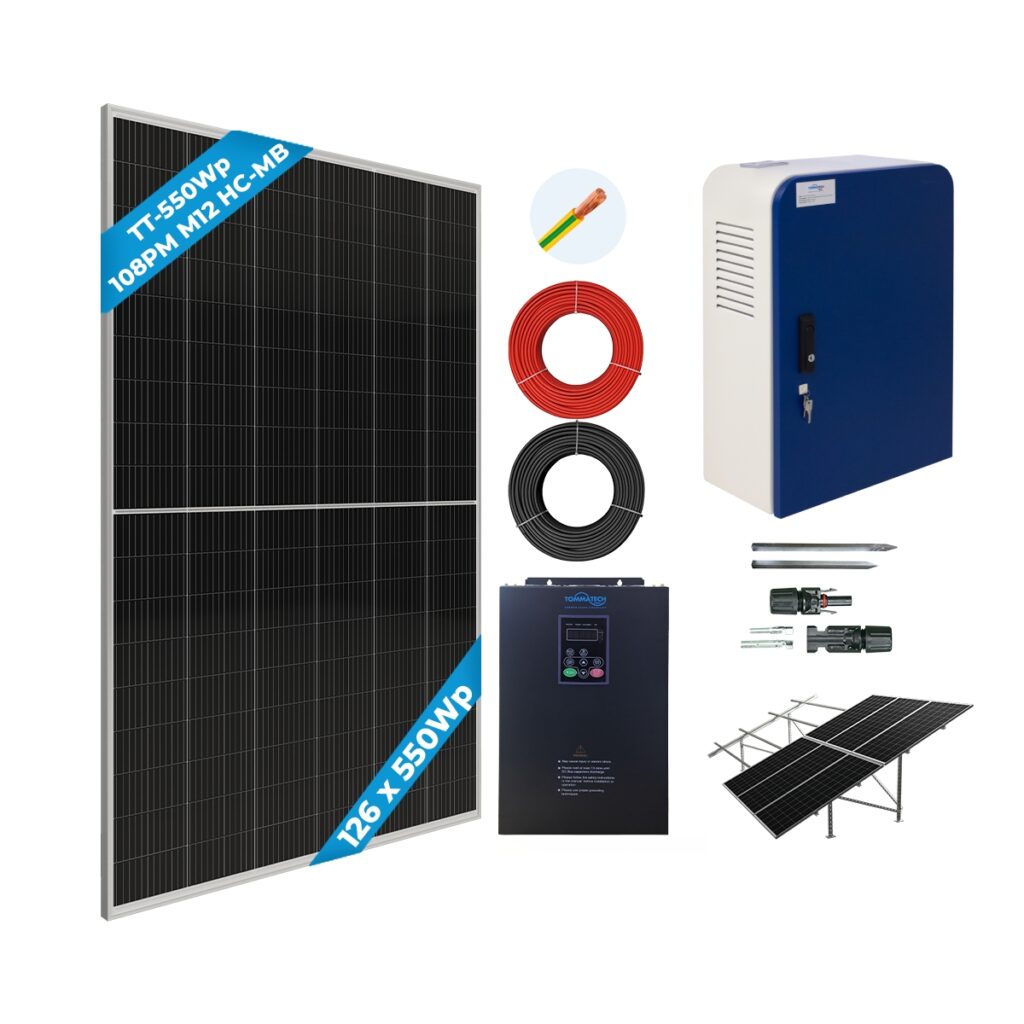 TommaTech 60HP-45KW 3 PHASE/400V Irrigation Package For Pump