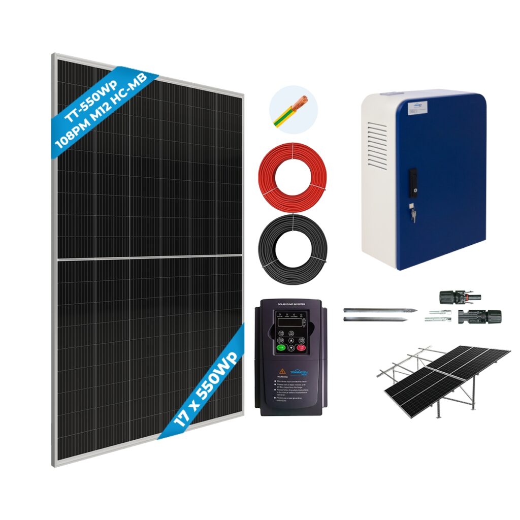 TommaTech 7.5HP-5.5KW 3 PHASE/400V Irrigation Package For Pump